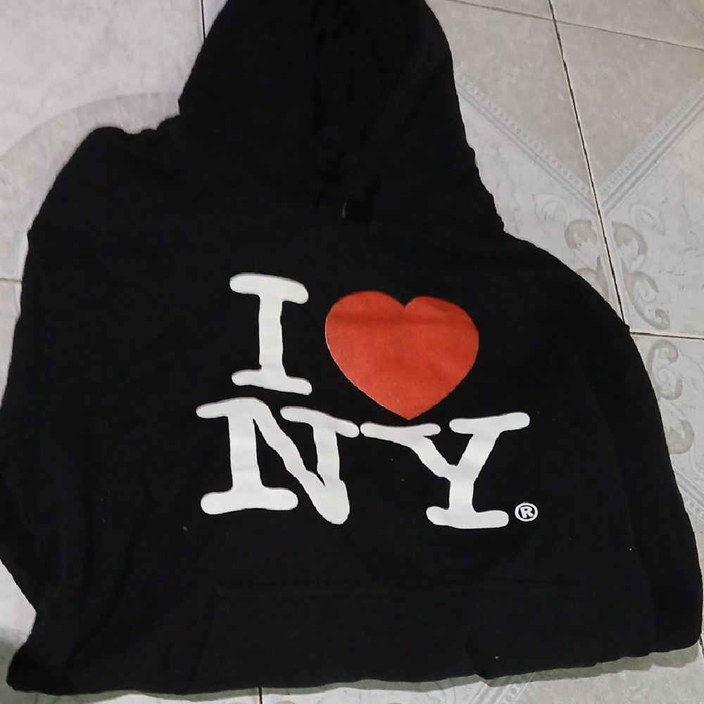 I Love NY Black Hoodie